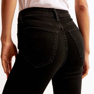 Abercrombie & Fitch Simone High Rise Super Skinny Black Jeans New!